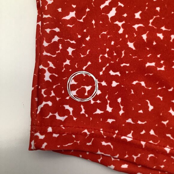 The Bubble Womens Crew Long Sleeve Top Red Size Medium NWT‎ - Picture 4 of 9